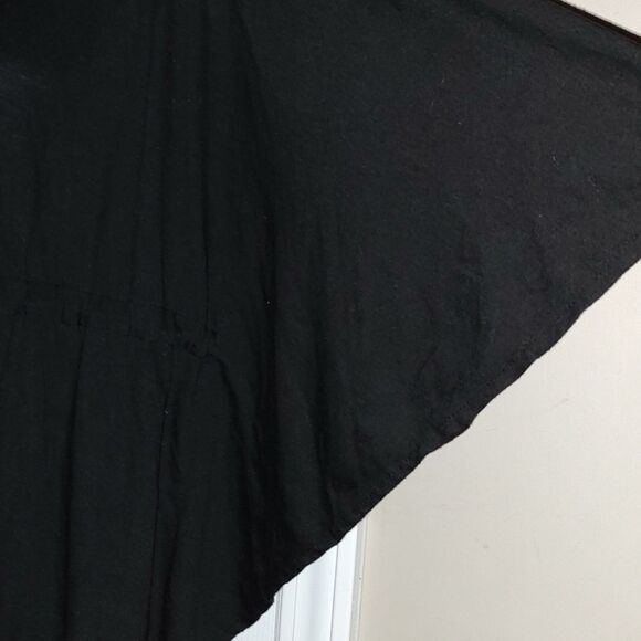 Black butterfly style  sleeve top Sz XL - Picture 3 of 5